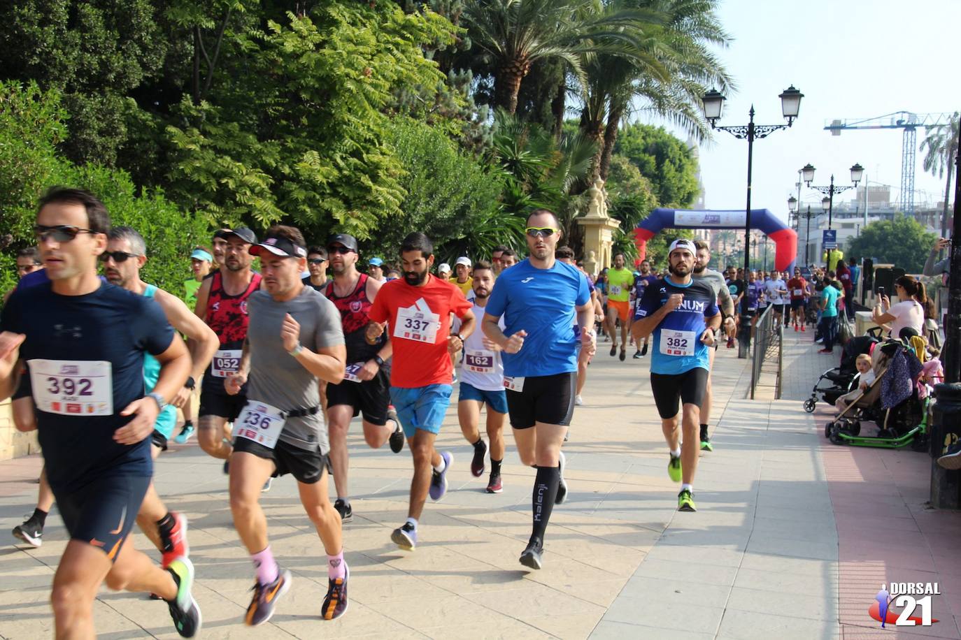 Marcos Prieto e Irene Serna vencen en la Carrera Contra el Cáncer de Páncreas en Murcia