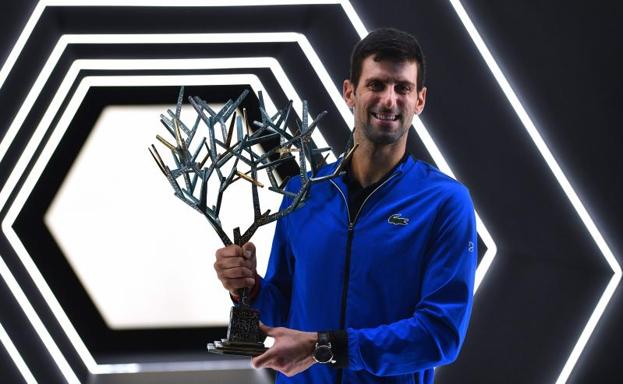 Djokovic gana en París-Bercy por quinta vez