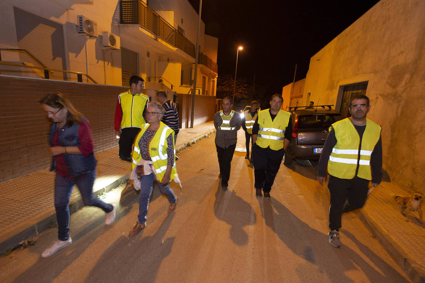 Los vecinos de La Aljorra vuelven a patrullar las calles por otra oleada de robos
