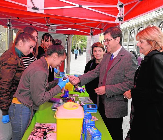 Pruebas de glucosa en el Día de la Diabetes