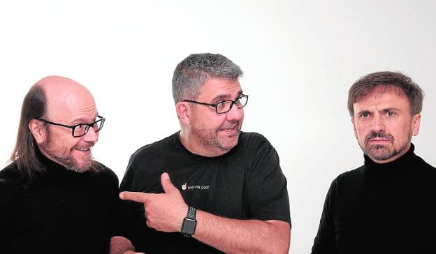 Un escenario: Santiago Segura, Flo Fernández, José Mota y tú