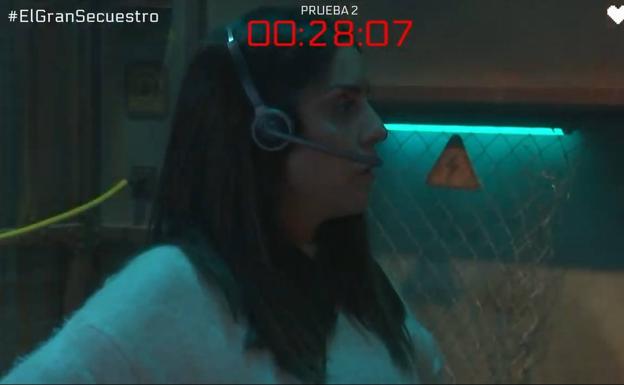 Ruth Lorenzo, 'secuestrada' en un reto interactivo