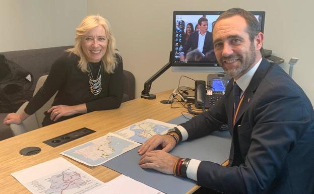 Bauzá: «Los murcianos no se merecen más demoras en el Corredor Mediterráneo, debe estar acabado antes de 2030»