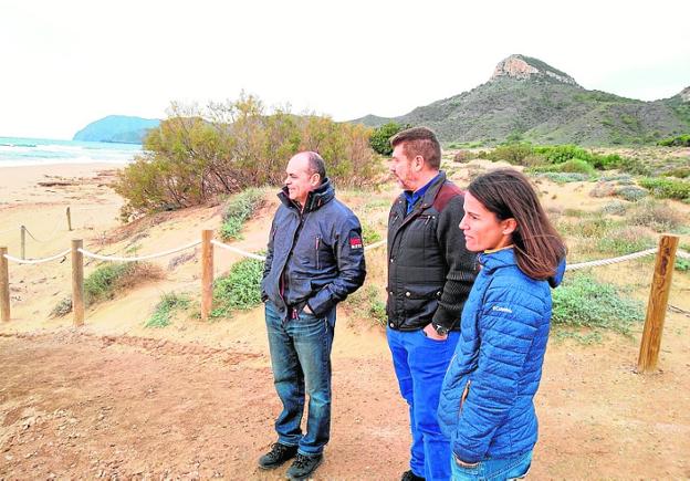 La Consejería repara los daños que provocó la 'gota fría' en Calblanque
