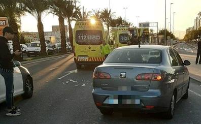 Dos atropellados en Santiago el Mayor y uno en Puerto Lumbreras