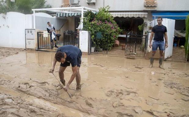 La Región se enfrenta el martes a otra DANA con más de 80 litros en la zona del Mar Menor