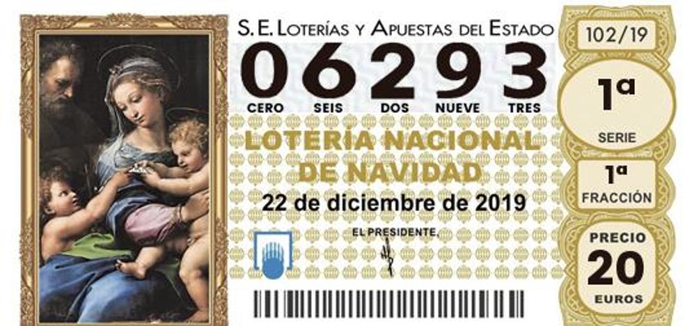 06293, el segundo quinto premio del Sorteo de Navidad
