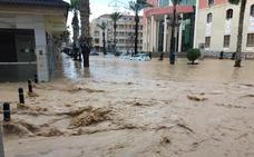 Los arrastres del Campo de Cartagena vuelven a anegar Los Alcázares