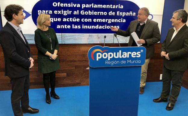 El PP critica la «absoluta inactividad» de Sánchez para tomar medidas en el Mar Menor