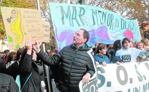 El grito de auxilio del Mar Menor se escucha en la Marcha por el Clima