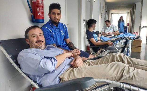 Los principales clubes deportivos de Murcia colaboran con la jornada de hemodonación del Mesa del Castillo