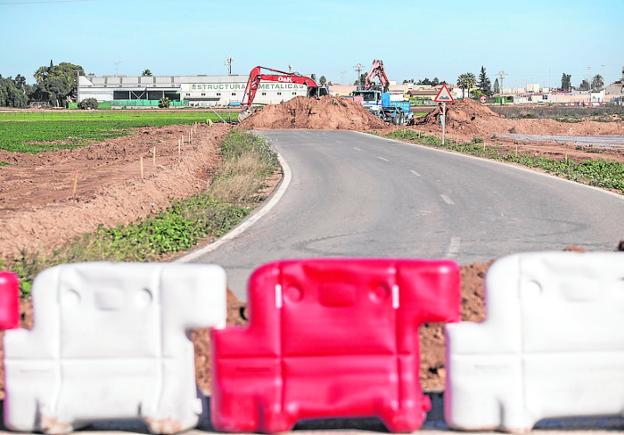 El tráfico en la carretera de La Aljorra a El Albujón estará cortado tres meses