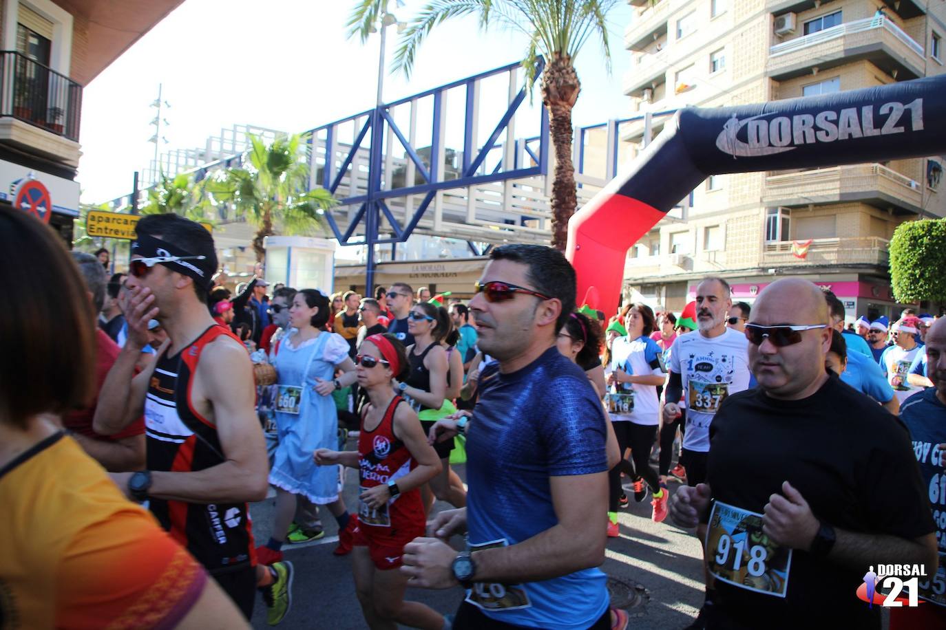 Sergio Fernández y Marta Belmonte se llevan la San Silvestre de Alcantarilla