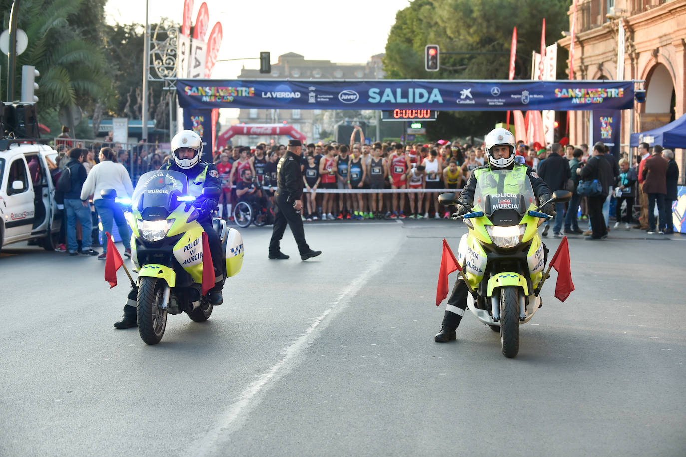 Cerca de 5.000 corredores en la San Silvestre de Murcia 2019