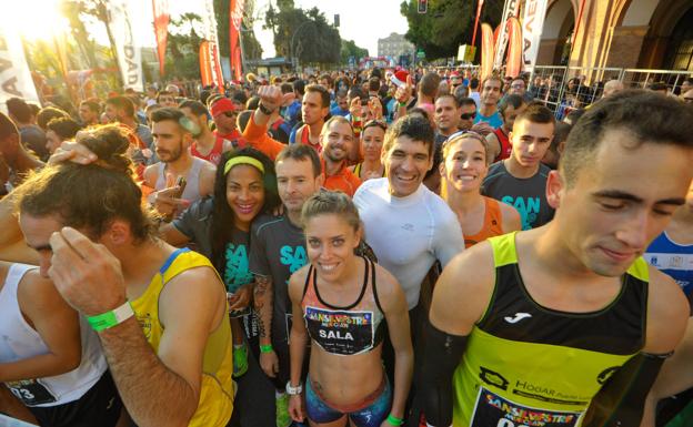 Sergio Fernández y Paloma Sánchez repiten triunfo en la San Silvestre de Murcia