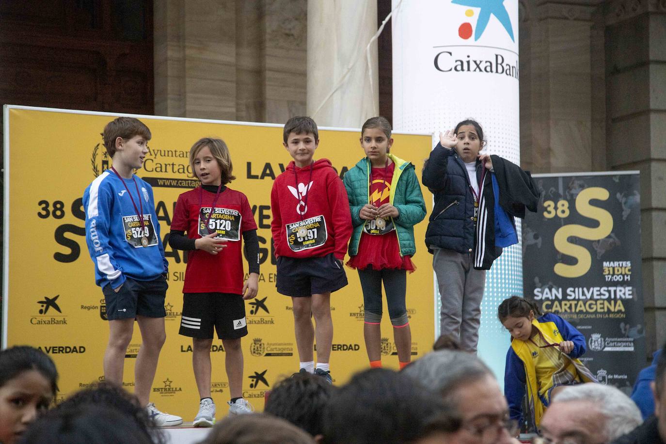 Entrega de premios en la San Silvestre de Cartagena 2019