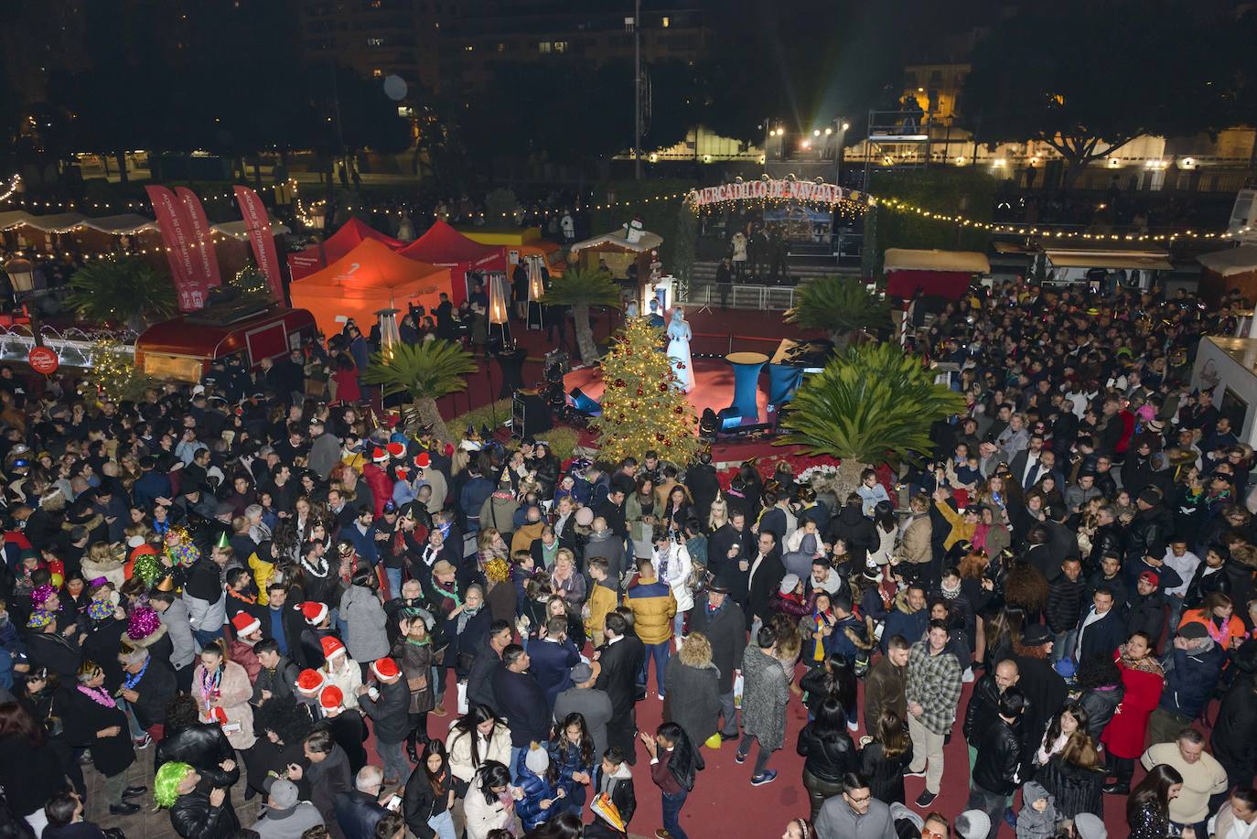 Los murcianos reciben el año nuevo