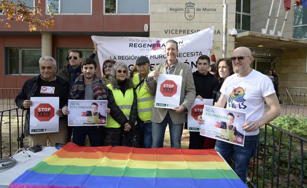Más de 30 colectivos ciudadanos se echan a la calle contra el 'pin', que «daña a niños y docentes»