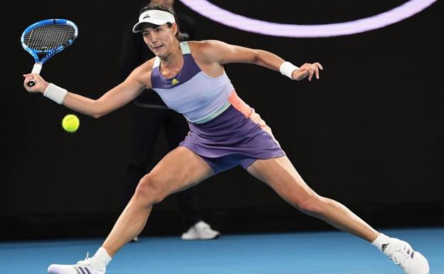 Garbiñe Muguruza sigue creciendo