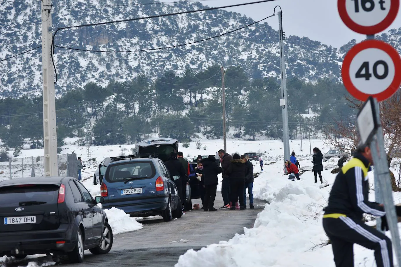 Campo de San Juan: 'Finde' de nieve en la Región de Murcia | La Verdad