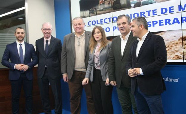 El PP presiona al Ministerio para que ejecute de forma urgente el Colector Norte de Murcia
