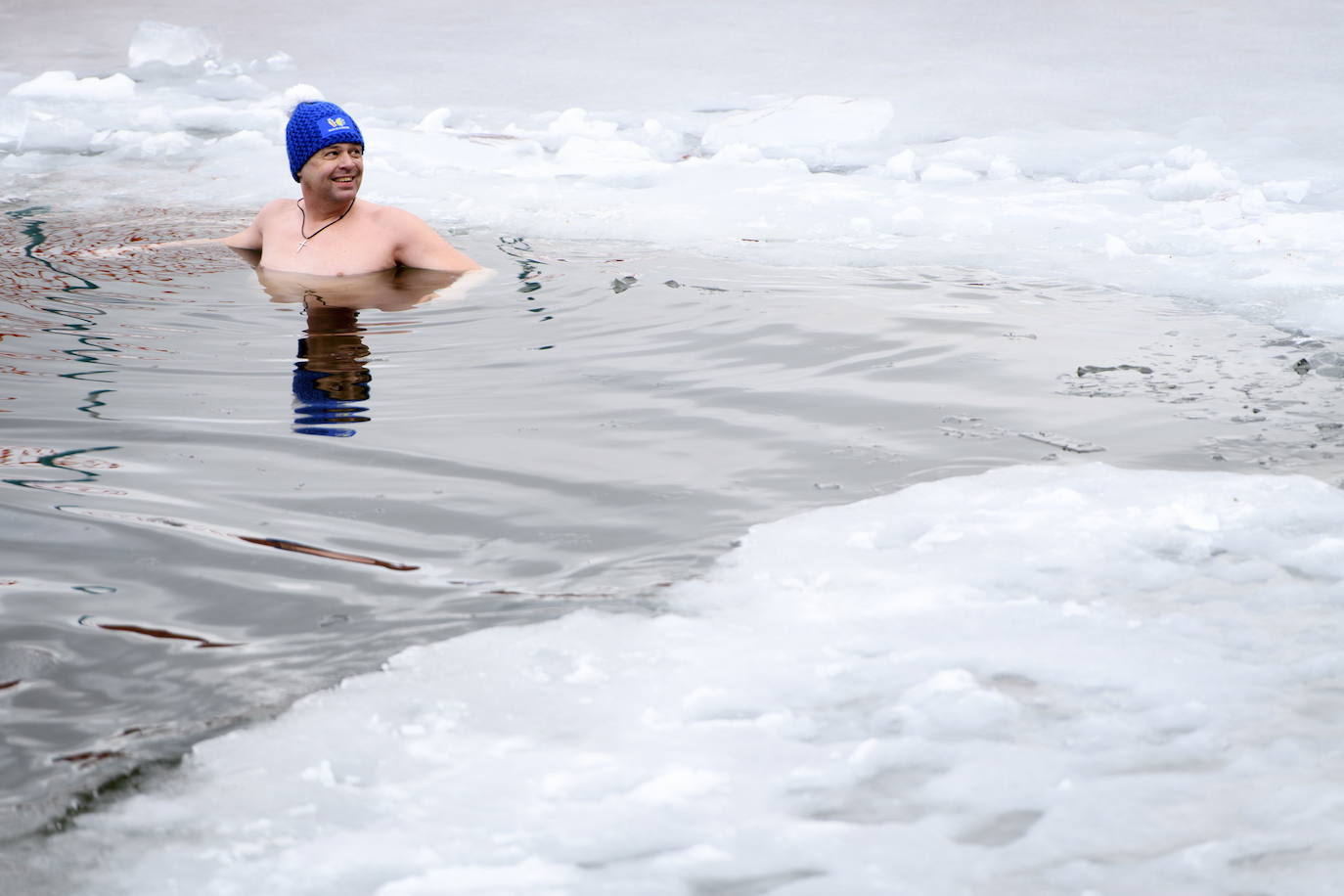 Un baño refrescante