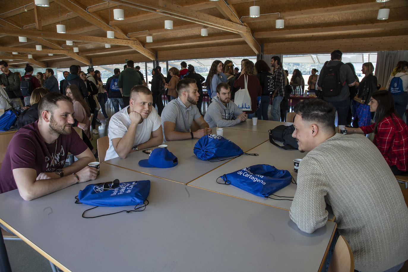La UPCT recibe este curso a un número récord de estudiantes de movilidad internacional
