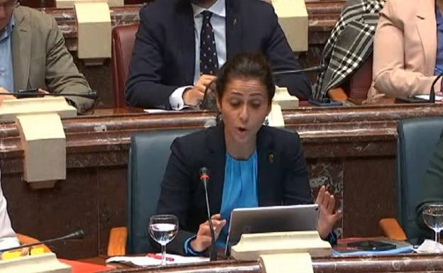 Cristina Sánchez explica el presupuesto de la Consejería de Turismo, Juventud y Deportes