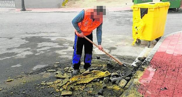 Vuelven a quemar contenedores de basura de Albudeite