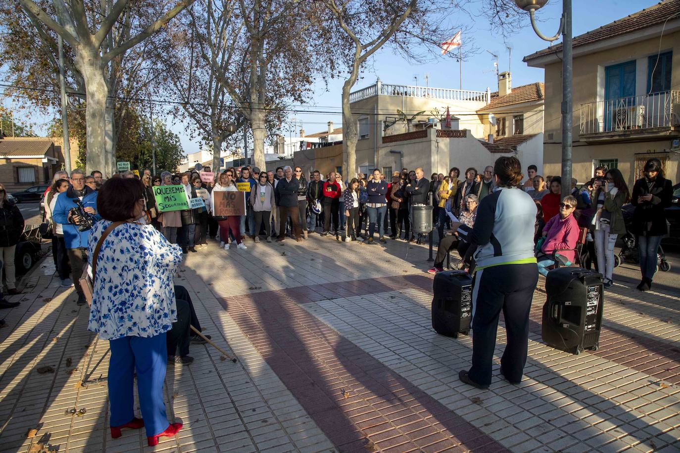 Decenas de personas protestan por la inseguridad en Pozo Estrecho