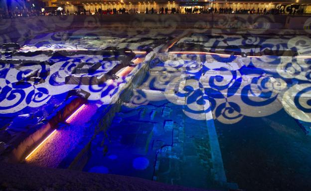 'San Esteban, el yacimiento bajo la luz'