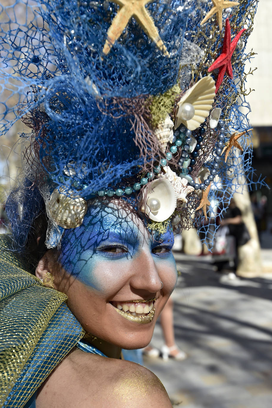 El Carnaval de Llano de Brujas se pasea por Murcia