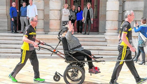 Otra silla adaptada acercará la naturaleza a discapacitados