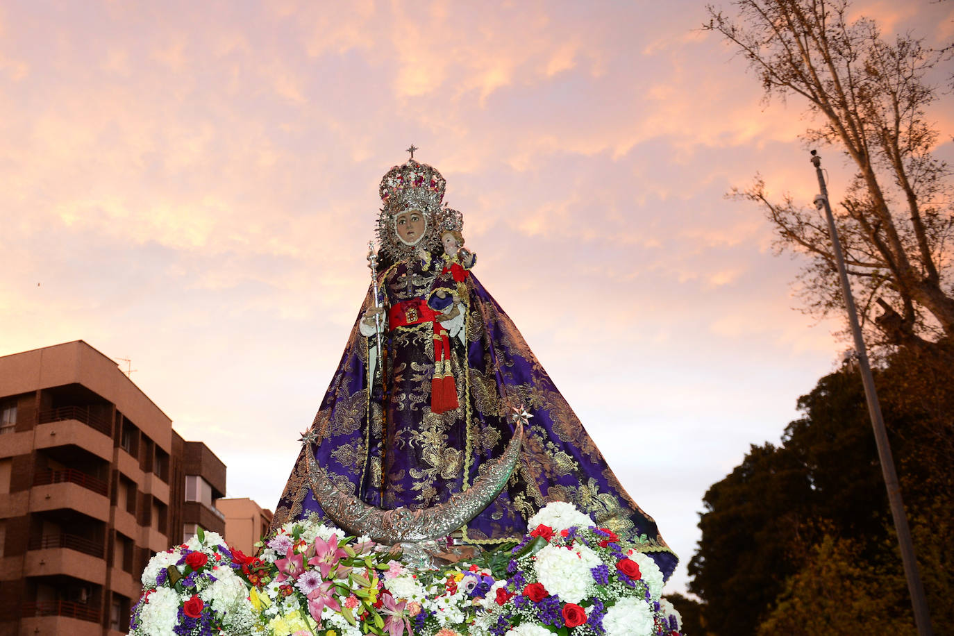 Fotos Bajada de la Virgen de la Fuensanta antes de la Semana Santa de