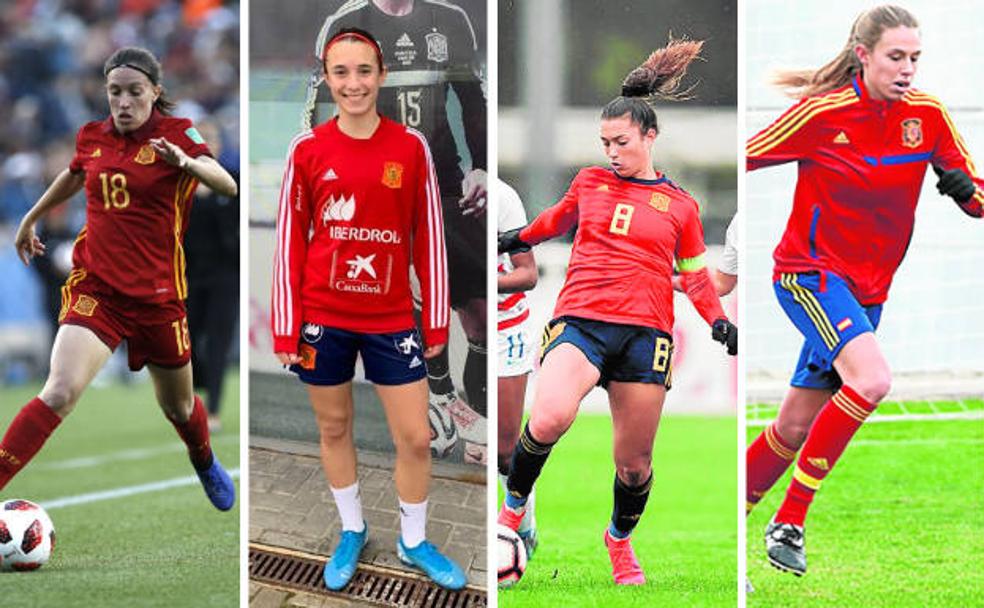 El fútbol femenino de la Región viste de rojo