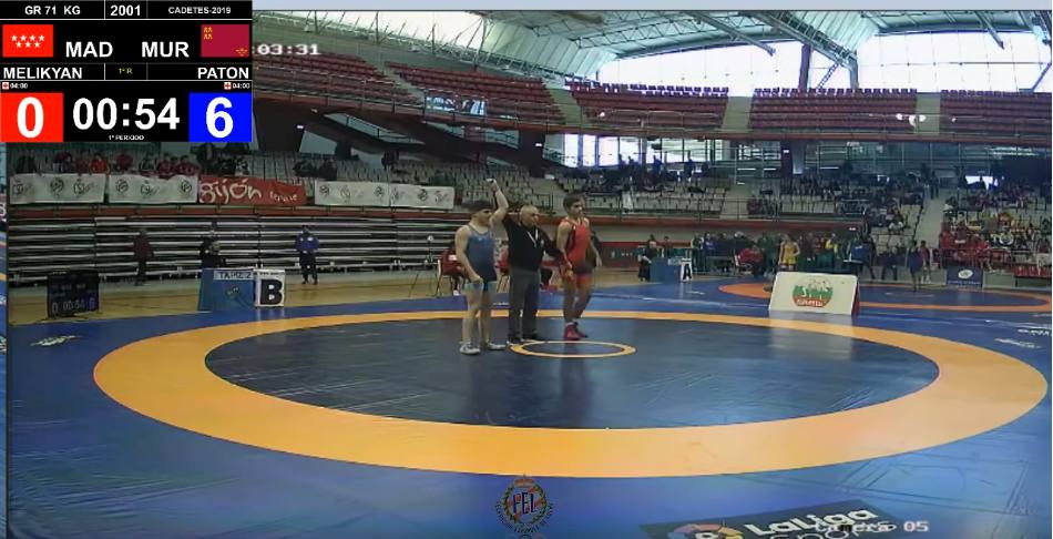 La Región consigue 24 medallas, 6 de oro, en el Nacional de Luchas Olímpicas de Gijón