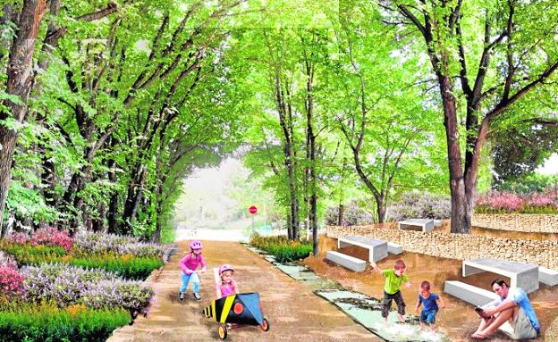 Nonduermas recuperará el Riacho de la Morda como parque y zona de ocio