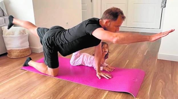 Una cuarentena entre frutas, vegetales y sol en la terraza