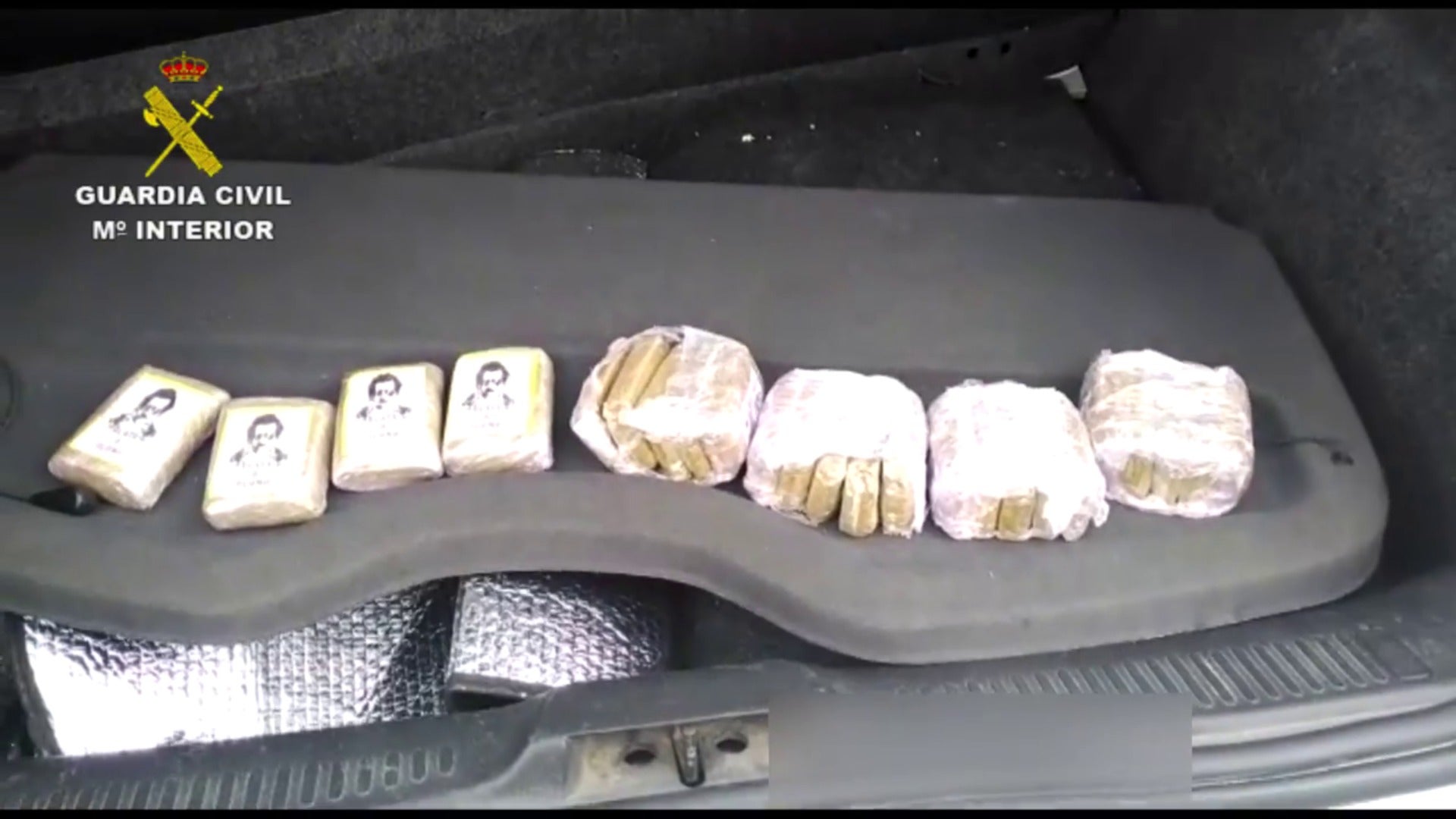 Pillado con casi un kilo y medio de hachís en un control de tráfico por el estado de alarma en Lorquí