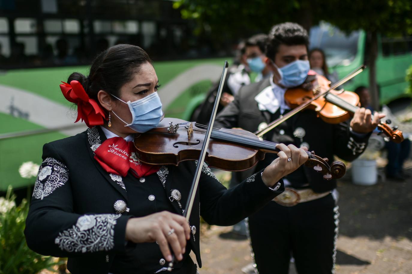 Mariachis contra el coronavirus