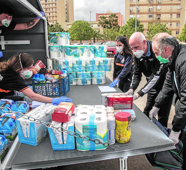 La red de ayuda social de Cartagena recibe 865.000 euros para subsistir