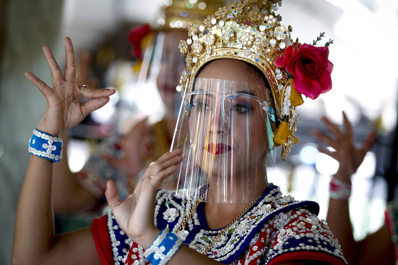 Baile con protección