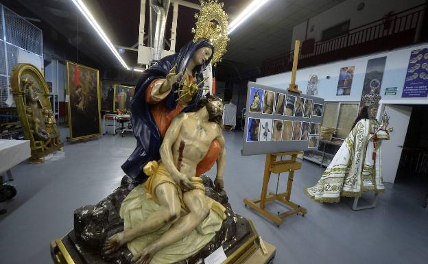 La Virgen de la Caridad volverá de Murcia el próximo martes