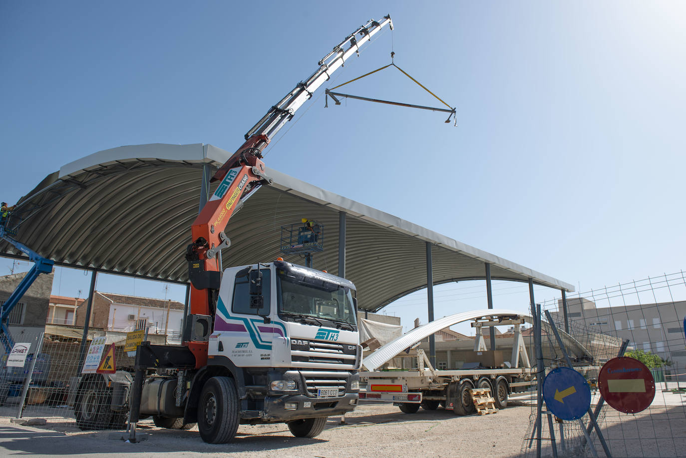 El polideportivo del colegio de Puebla de Soto podrá utilizarse todo el año