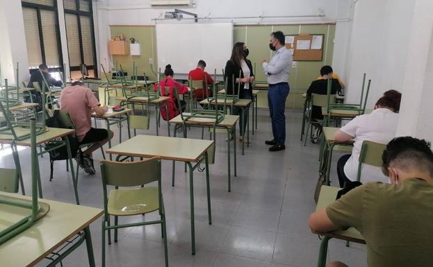 Más de 1.600 personas se examinan este sábado de las pruebas de acceso a FP en la Región