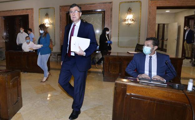 El portavoz de Cs retira su petición de pleno cuando ya está convocado