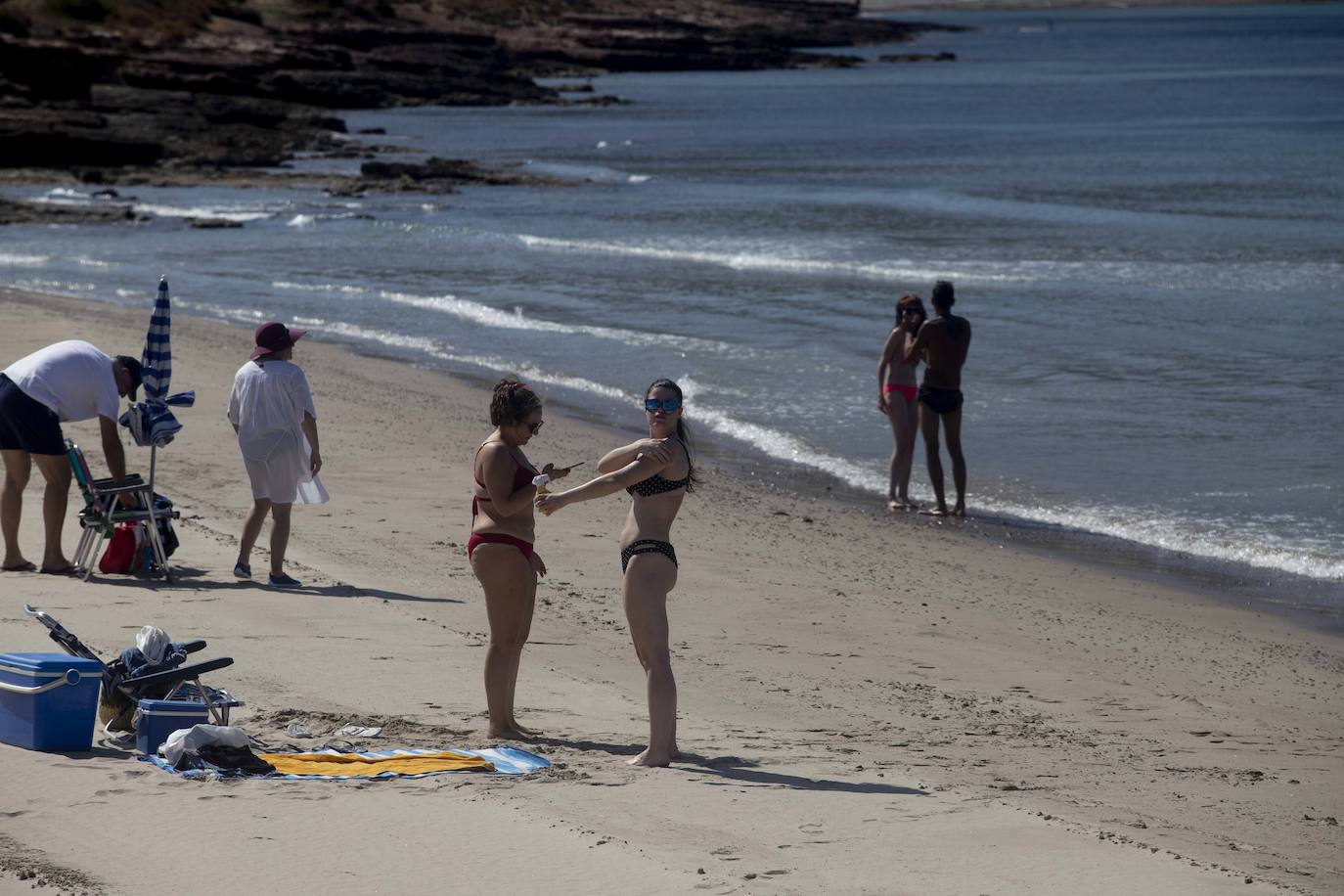Las playas de la Región de Murcia reciben sus banderas azules