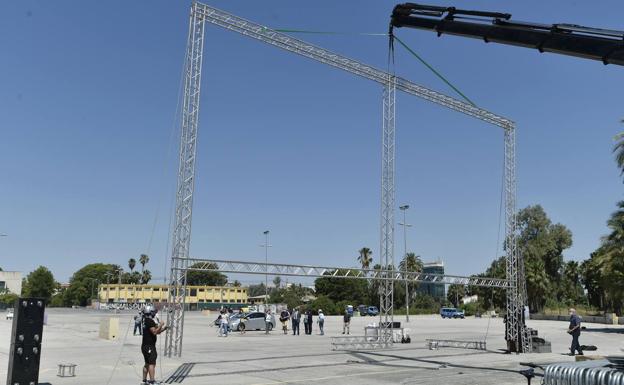 Agotadas las 180 invitaciones para el autocine de esta noche en Murcia