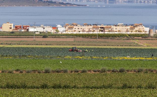 Los regantes del Campo de Cartagena piden que se elimine la franja de protección del Mar Menor