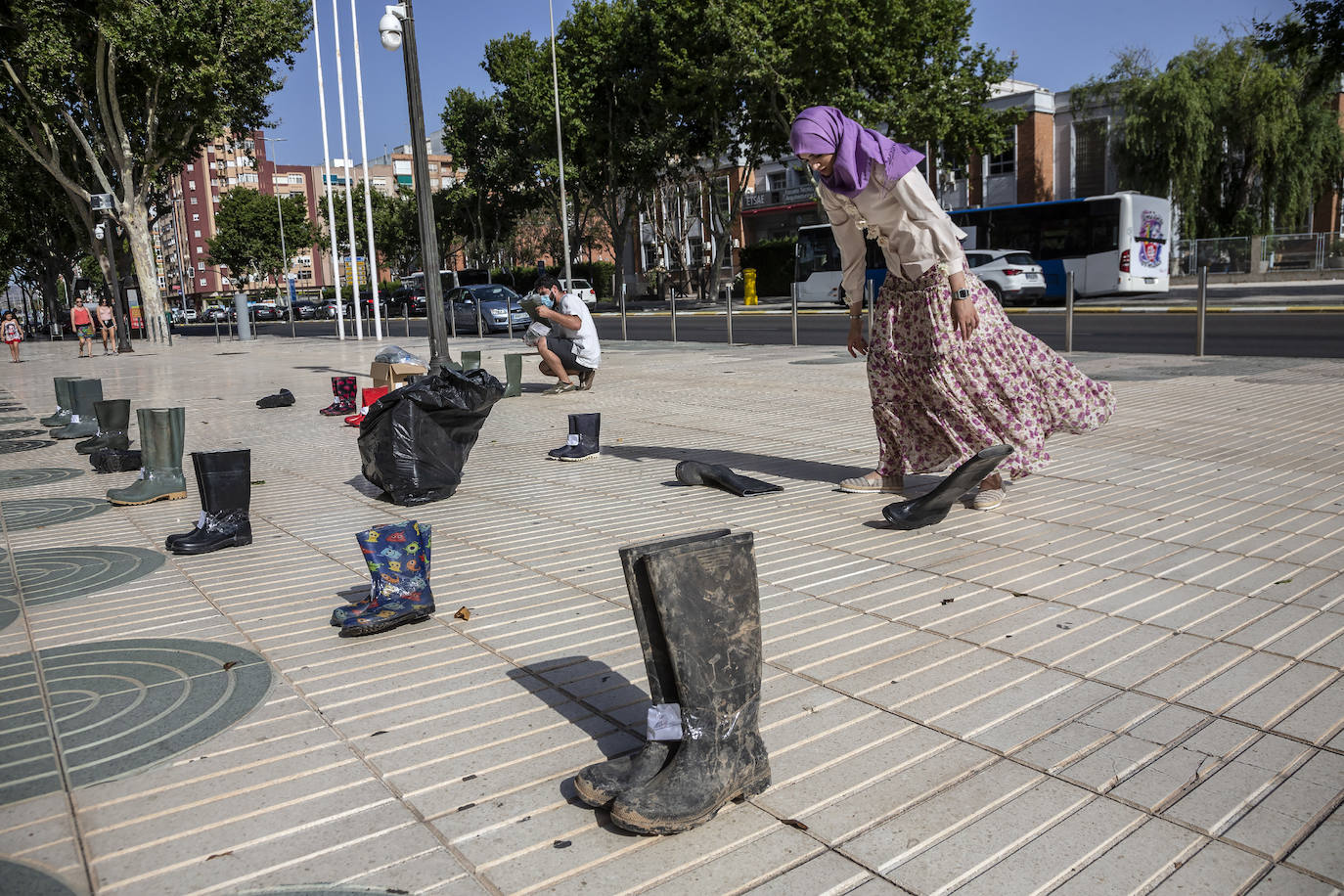 Botas contra las riadas de Los Alcázares